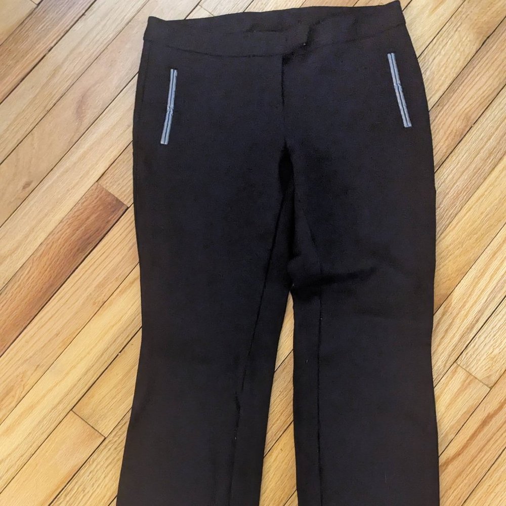 Alfani Black Dress Pants 4P Petite
